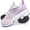 Pink purple, variant on Roller Skate Shoes for Boys, Rollerskates and Sneakers 2-in-1 for Indoor Outdoor,Shoe with Retractable Wheels - Birthday Christmas