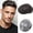 #2, variant on Toupee For Men Hair Piece Natural Looking Hairline Full PU Base Hair Replacement System Durable Male Hair Units With Gray 8×10 Inch