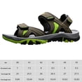 thumbnail image 2 of Sandalias con soporte para el arco para hombre Sandalias deportivas transpirables de verano Sandalias para interiores y exteriores, 2 of 7