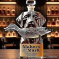 thumbnail image 4 of Hunting Dog Whiskey Bottle, Funny Glass Dog Wine Bottles, Glass Hunting Dog Statue Wine Bottles, Gift for Whiskeys Enthusiasts, 4 of 5