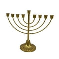 thumbnail image 4 of Candelabro judío, candelabro judío, Base ancha y resistente, candelabro antiguo Menorá, para sala de estar, repisa, dormitorio , 9 sucursal, 4 of 8