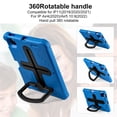 thumbnail image 5 of Case for iPad Air 11 inch (2025 M3/2024 M2) Case with Shoulder Strap, Shockproof Handle Kickstand, Blue, 5 of 7