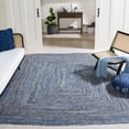 thumbnail image 2 of SAFAVIEH Cape Cod Miah Geometric Area Rug, Blue/Natural, 10' x 14', 2 of 8