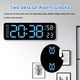 thumbnail image 5 of Reloj de pared digital decorativo, reloj inteligente con control remoto y atenuación automática para restaurantes, tiendas y vestíbulos de hoteles, 5 of 5