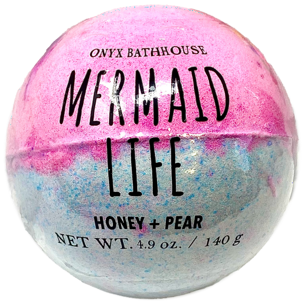 mermaid life bath bomb