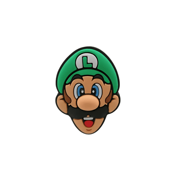 Charm Luigi de Mario Bros para Crocs