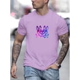 thumbnail image 4 of Camiseta Con Impresión De Calavera De Conejo, Camiseta Cómoda Y Elegante Para Hombres, Camiseta Gráfica Ropa De Verano Para Hombres Al Aire Libre, Ropa De Hombre, Tops Para Hombres, Regalo Para Hombre, 4 of 4
