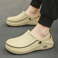 thumbnail image 5 of Men's Women's Work Clogs - Unisex Garden Chef Shoes Non Slip Waterproof Nurse Kitchen Food Service Shoes, 5 of 14