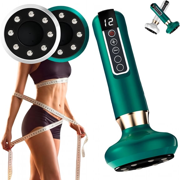 XIRQI Handheld Cellulite Massager,Cordless Body Sculpting Machine for Back,Stomach & Legs,Deep Tissue Fat Reduction & Anti-Cellulite Suction