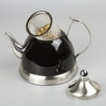 thumbnail image 4 of Creative Home 1.0 Qt. Nobili Stainless Steel Tea Kettle with Removable Infuser Basket, Quart/ 32 Ounce, Filter Black, 4 of 4