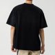 thumbnail image 3 of Playera Elvqul de Hombre Negro Algodón Casuales con Estampado en Degradé Manga Corta Cuello Redondo, 3 of 4