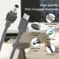 thumbnail image 4 of Cable Jack de 100 W Tipo C A Resistente Al Agua, Cable de Alimentación Portátil USB C A CC Para Mini Antena Parabólica, Calibre de Alambre 18 Awg, Material de Cobre de Caucho,, 4 of 7