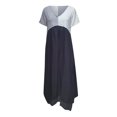 thumbnail image 4 of Womens Casual Cool Matching Beach Elegant A-Line Dress Summer Sexy Boho Floral Sundresses Wedding Guest Graduation Prom Formal Cocktail Dresses that Hide Belly Fat A520-11742, 4 of 7
