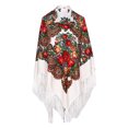 thumbnail image 4 of Bovemsi Scarf for Women Fashion Bohemian Ethnic Style Tie Tassel Prevents Basks In Cape Large Scarf Top, 4 of 5