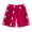Hot Pink, variant on Womens Mens Tear Away Shorts Side Split Easy Full Open Post Surgery Adaptive Lounge Short Loose Fit Casual Recovery Hip Knee Ankle Magic Tape Shorts with Pockets Khaki