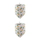 thumbnail image 1 of Billuyoard Bufanda de baba Triangular con estampado de frutas, algodón, mantenimiento del calor, toalla decorativa ajustable para mascotas, suministros de Piña 2piezas Billuyoard CBP281080, 1 of 6