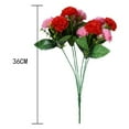 thumbnail image 5 of Fake Flower Imitation Carnation Imitation Lilac Bunch of Silk Flowers Fake Flowers Wedding Plants Home Decoration Desktop Decoration FOR Mother’s Day, 5 of 8