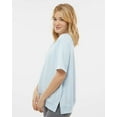 thumbnail image 2 of MV Sport Women�'s French Terry Short Sleeve Crewneck Pullover, 2 of 5