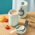 thumbnail image 3 of Amdohai Portable Breakfast Cup 330ml Leakproof Kids Lunchbox Wheat Straw Meal Prep Bento Box Soup Milk Coffee Box, 3 of 8