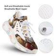 thumbnail image 3 of Seashell On The Beach Breathable Sneakers Women Shoes Spring Light Flats Male Lace-up Walking Footwear, 3 of 8
