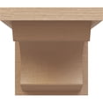 thumbnail image 2 of 5"W x 5"D x 5"H Wide Emerson Rough Cedar Woodgrain TimberThane Corbel, Primed Tan, 2 of 6