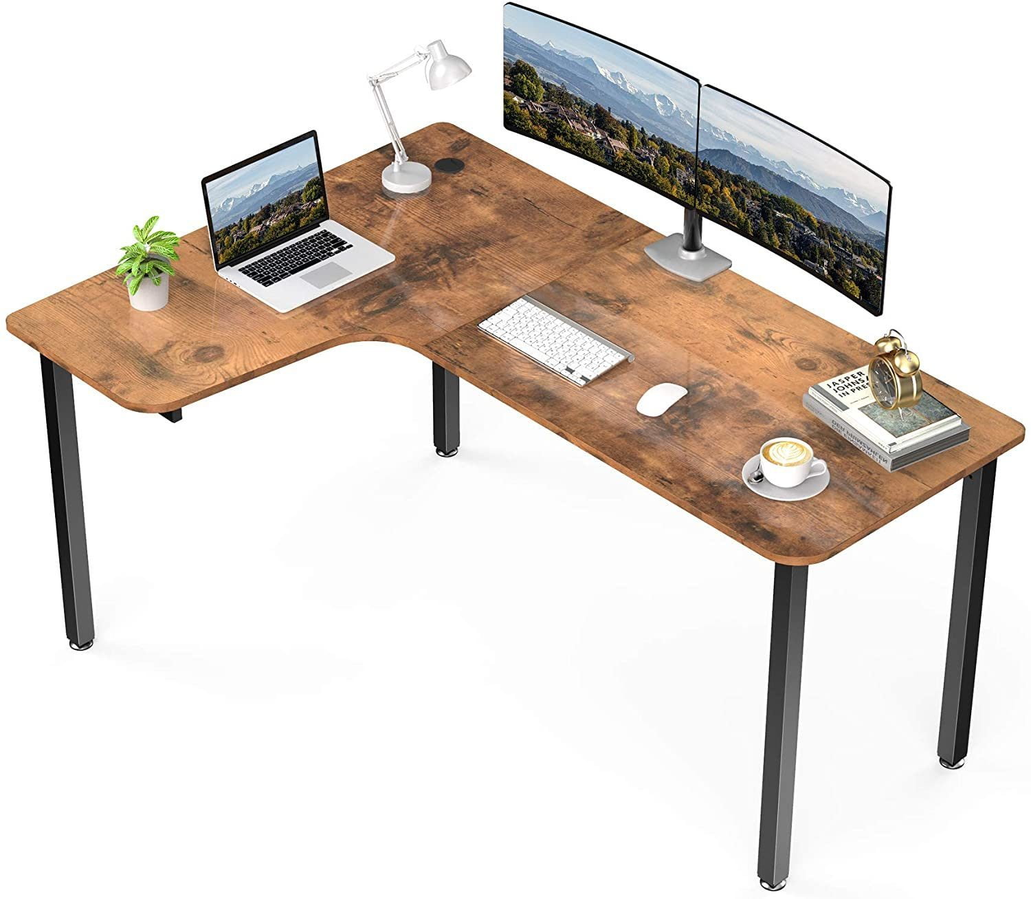ergonomic l desk
