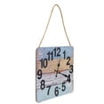 thumbnail image 3 of Wall Clock Square Silent Industrial Style Home Decoration Commercial Retro Decorative Clock, 3 of 14