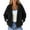 A01-Black, variant on Women's Fashion Winter Coats Sherpa Fleece Faux Fur Jackets Warm Outerwear Fashion Clothing with Pockets, Pink, S