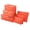 Orange, variant on Walbest 6 Set Travel Storage Bags Multi-functional Clothing Sorting Packages, Travel Packing Compression Pouches, Luggage Organizer Pouch