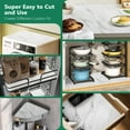 thumbnail image 3 of DIYMAHG Shelf Liners for Kitchen Cabinet, Non Slip Refrigerator Liners  No-Adhesive Waterproof Oil-Proof Protect Liners Kitchen Mat for Bathroom, Pantry(Marble 12 in x 20 Ft), 3 of 7