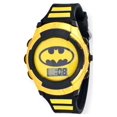 thumbnail image 4 of DC Comics Batman Boy's Flashing LCD Black Silicone Watch with Matching Survival Bracelet 2 Piece Set, 4 of 5