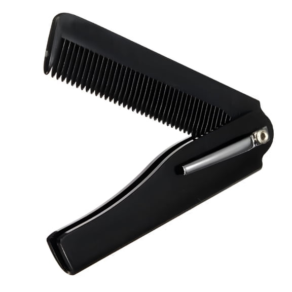 ACDANC 1 Pcs Men Folding Pocket Beard Comb Hair Moustache Styling Comb