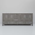 thumbnail image 4 of Jacques 72 in. W x 22 in. D Distressed Grey Double Bath Vanity and White Quartz Top, 4 of 9