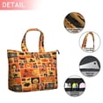thumbnail image 2 of Patchwork Halloween Pattern Travel Tote Bags for Women Carry On,Large Weekender Bags for Women Travel,Multi Functional Duffle Bag for Work,Shopping,Sports, 2 of 5