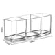 thumbnail image 3 of Organizador de brochas de maquillaje Acrílico transparente con soporte de 3 ranuras | Estante de almacenamiento de cepillos cosméticos | Pantalla acrílica duradera y resistente a la intemperie, 3 of 4