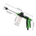 thumbnail image 3 of Leatfisat Electric Pressure Washer High Power Jet Cleaner With Foam Cannon And Hose Nozzle 360° Rotating 3 Spray Modes For Car Floor Patio Garden Cleaning, 3 of 4