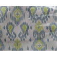 thumbnail image 4 of oneOone Georgette Viscose Fabric Paisley Ikat Printed Craft Fabric BTY 42 Inch Wide, 4 of 4