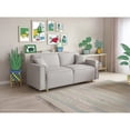 thumbnail image 1 of Sofá Cama Makora Abbot Gris Claro Lino Memory Foam Respaldo con Reclinable de 3 Posiciones, 1 of 8