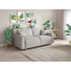 thumbnail image 1 of Sofá Cama Makora Abbot Gris Claro Lino Memory Foam Respaldo con Reclinable de 3 Posiciones, 1 of 8