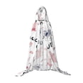 thumbnail image 7 of Honeii Cute Magic Bunny Print Poncho Cape, Cloak Coat, Snuggly Hooded Wearable Blanket, Hooded Cape For Teenagers,Halloween Costumes-Medium, 7 of 7