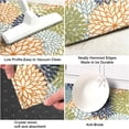 thumbnail image 4 of Boho Moroccan Kitchen Rug and Sets Set of 2 Non Skid Washable mat for Kitchen mats for Floor Farmhouse Black Bohemian Kitchen Decor (colourful line, One Size), 4 of 7