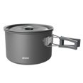 thumbnail image 2 of Camping Cooking Pot Aluminum Alloy Camping Cookware with Folding Handle for Camping Picnic Hiking, 2 of 5