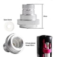 thumbnail image 2 of Quick Adapter For Co2 Soda Water Duo, Tank Canister Conversion For Soda Machine Silver, 2 of 5