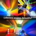 thumbnail image 4 of Magic Prism Cube Rainbow Prism Cube Suncatcher Wonderful Natural Light Ornament Decoration, 4 of 4