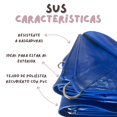 thumbnail image 4 of Lona Impermeable Para Exterior Reforzada Con Ojillos Azul 3x6 m, 4 of 5