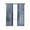 Blue, variant on Burnt Orange Blackout Curtains 39 Inches Long for Bedroom,Retro Oil Painting Modern Abstract Art Aesthetics Thermal Insulated Room Darkening Black Out Curtain Panels Grommet Drapes for Living Room
