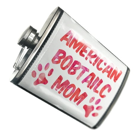 

NEONBLOND Flask Dog & Cat Mom American Bobtailc