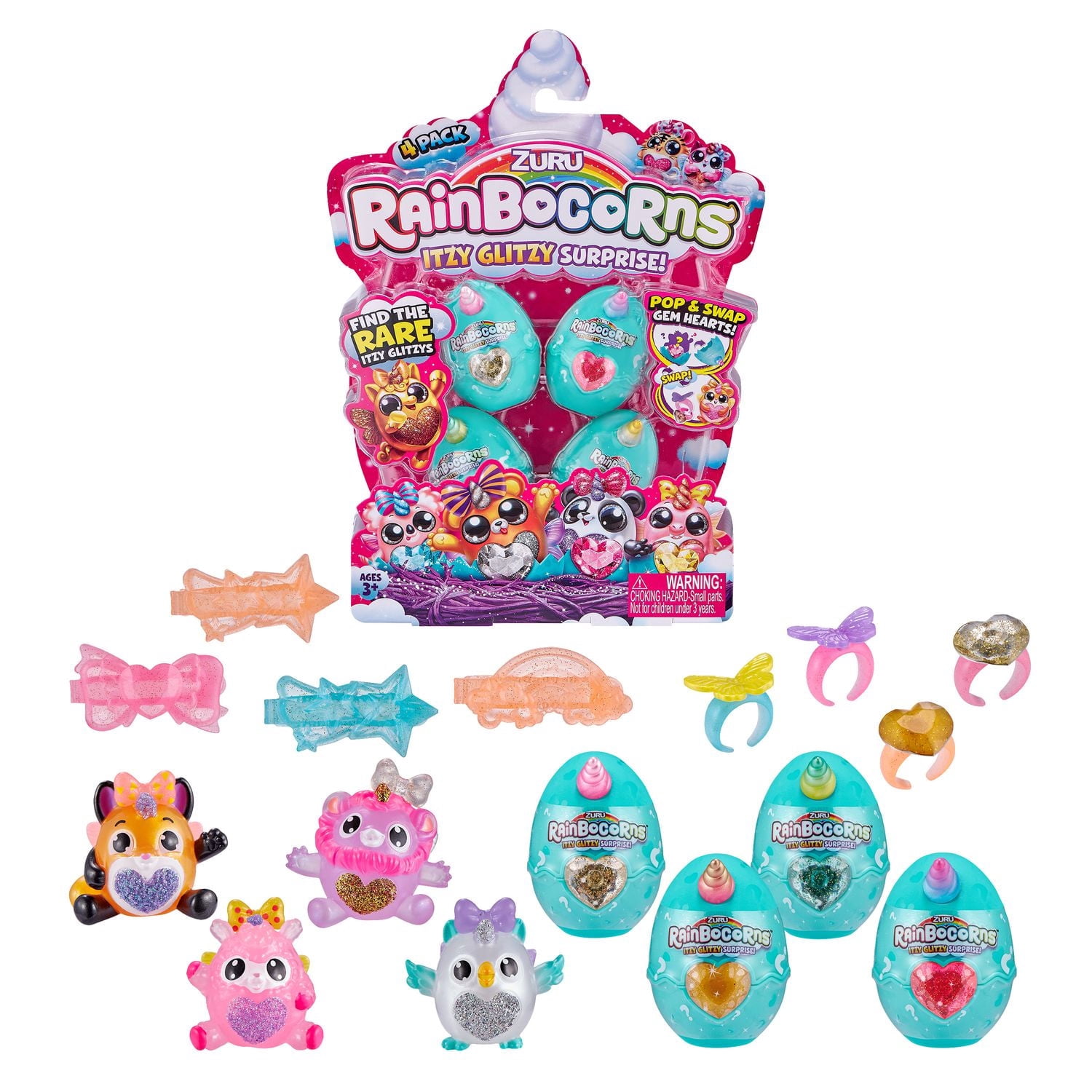 Œufs à collectionner ITZY GLITZY SURPRISE par ZURU Rainbocorns