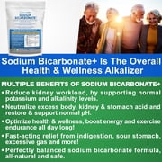 Organic Sodium Bicarbonate Alkaline Supplement For Alkalinity, 2 LB