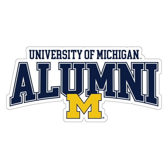 Michigan Wolverines Laser Cut Alumni Vinyl Sticker - Officially Licensed (3-Inch)